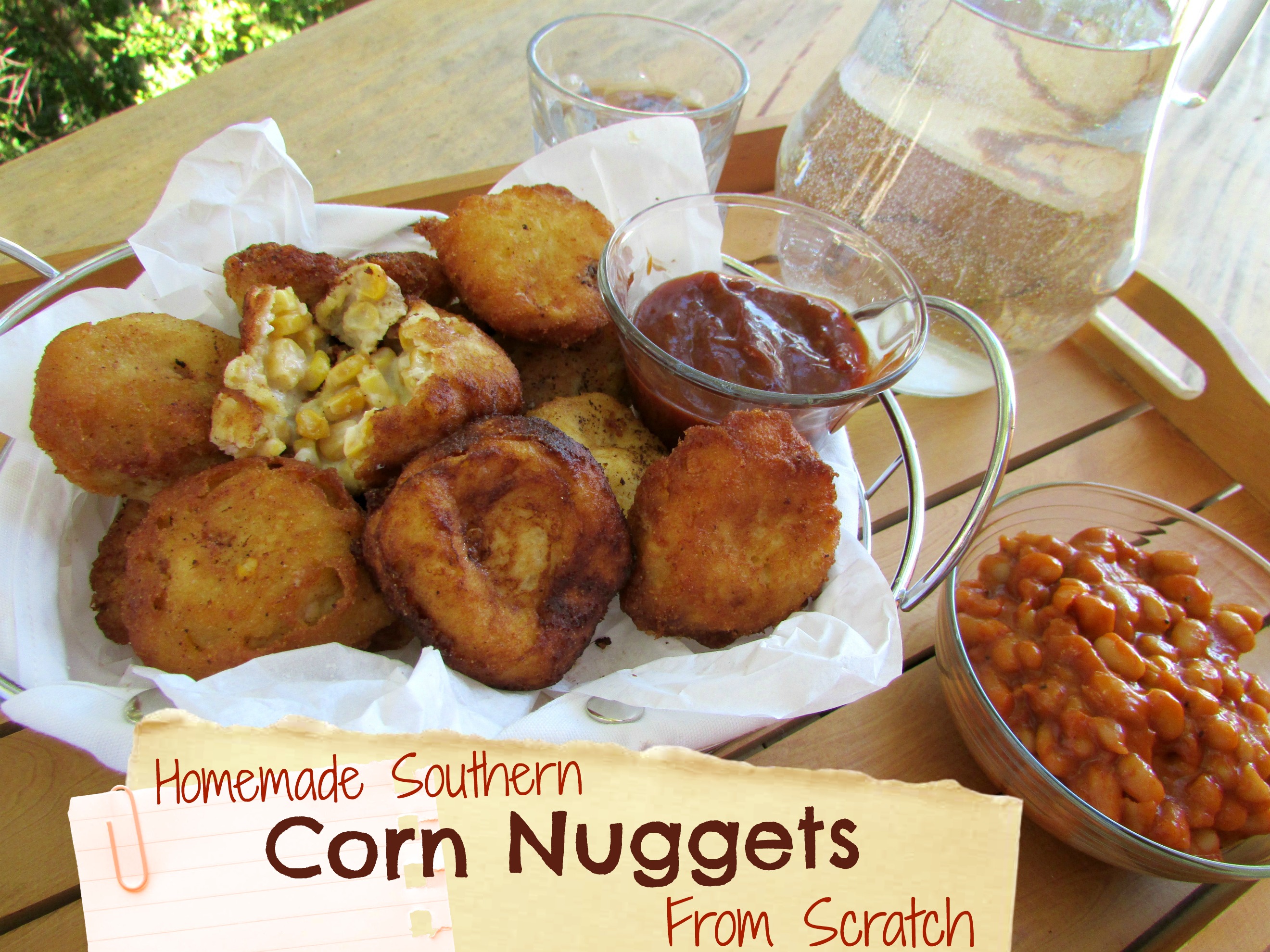 Homemade Southern Corn Nuggets From Scratch