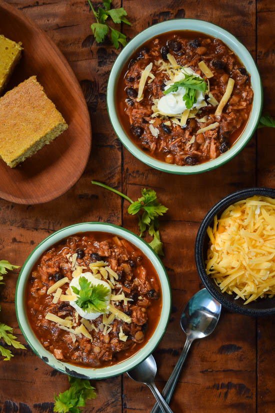 Easy Black Bean and Lentil Chili2