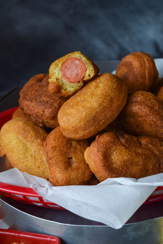 Homemade Stickless Mini Corn Dogs Recipe9