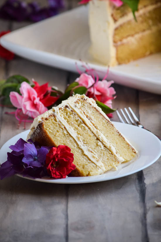 Triple Layer Vanilla Velvet Valentine Cake (10)