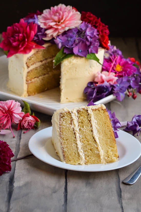 Triple Layer Vanilla Velvet Valentine Cake (6)