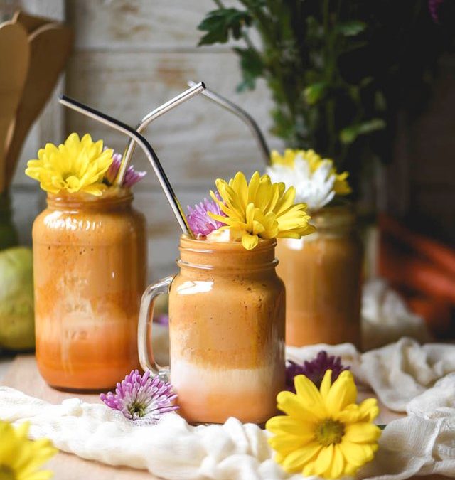 Tropical Breeze Carrot Juice Smoothie