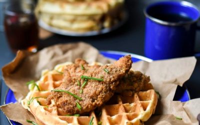 Oven-Fried Chicken & Buttermilk Waffles