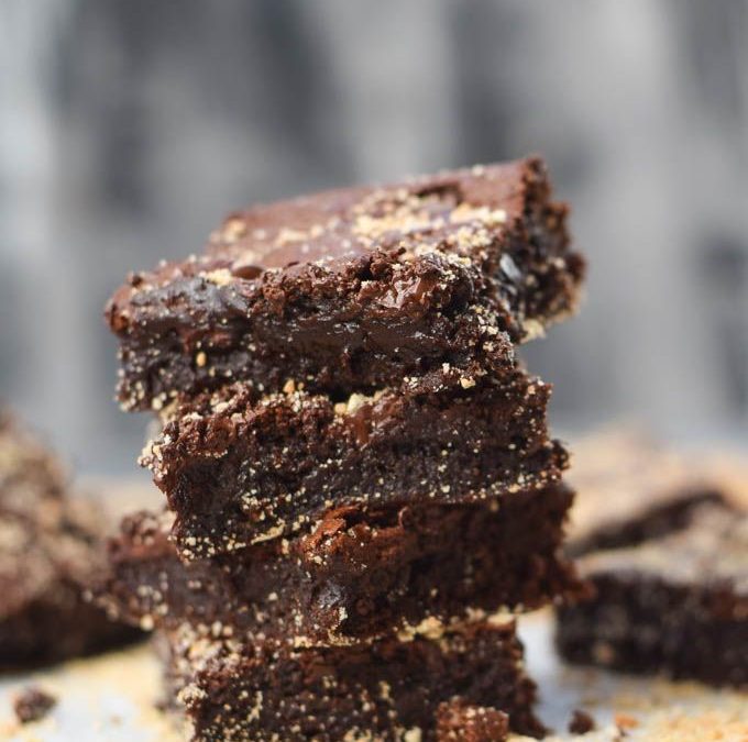 Browned Butter Malted Milk Fudge Brownies