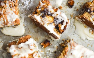 Cinnamon Apple Graham Cracker Crumb Bars