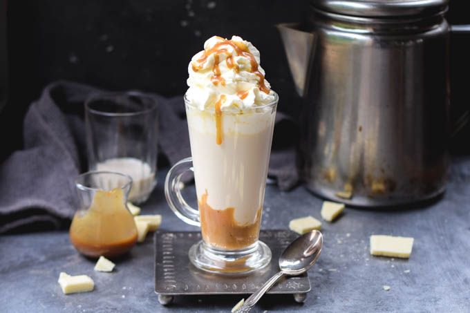 Iced White Chocolate Caramel Macchiato + Friday Favorites