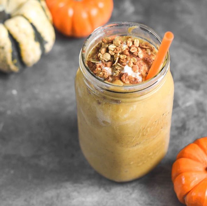 Pumpkin Spice Cheesecake Smoothie