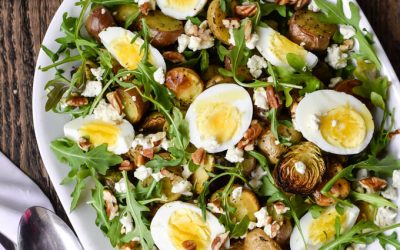 Roasted New Potato & Arugula Salad