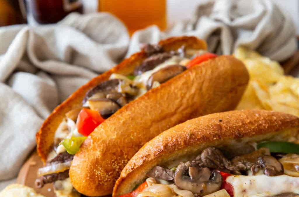 Philly Cheesesteak Sandwiches