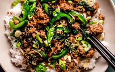 30-Minute Thai Basil Asian Steak Stir-Fry